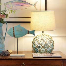 Nautical lighting: Let your home shine in the splendor of the oceans