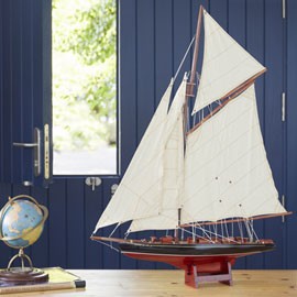 Modelli di barche a vela moderne | Decorazione nautica | miniature di navi | regalo unico originale