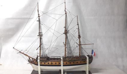 RESTORATION FRIGATE "LA FLORE"