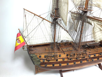 Maqueta Galeón Español