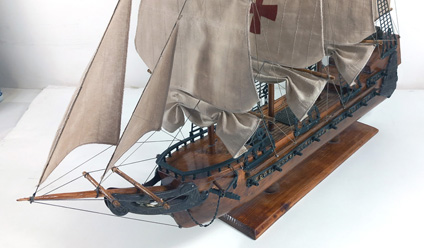 maqueta barco