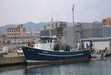 trawling fishing boat