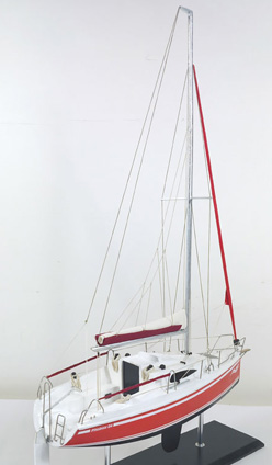 MAQUETA BARCO DE PESCA. MEDIDAS: 25 CMS.