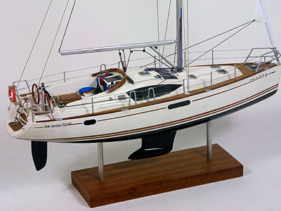 Sun Oddysey 50 DS - maquette navale