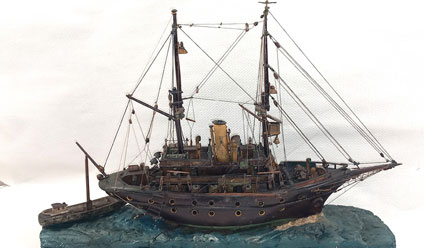 Maquetas barcos antiguos