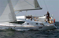 modern sailboat